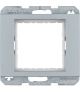 K.5 Zestaw adaptacyjny do modułów systo 45x45mm, stal szlachetna, lakierowana Berker 14407004