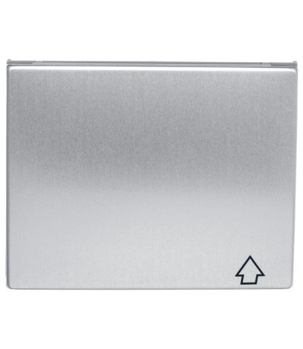 K.5 Płytka czołowa do gniazda z uziemieniem i pokrywą, alu Berker 3965777103