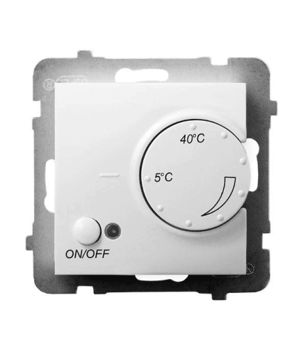 ARIA RTP-1UN/m/00 Regulator temperatury z czujnikiem napowietrznym, BIAŁY