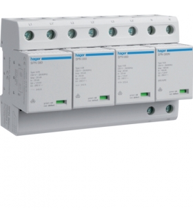 SPN802R SPD Ogranicznik przepięć T1 kombinowany 4P TT Iimp 100kA Up≤1,5kV styk FM Hager