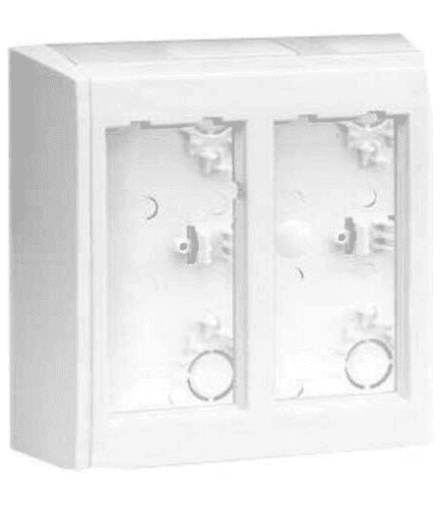 Obudowa natynkowa z pokrywami bocznymi CIMA PRO 6×K45 szary grafit SBC300/14