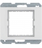 K.1 Zestaw adaptacyjny do modułów systo 45x45mm, biały, połysk Berker 14407009