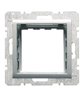 B.Kwadrat/B.7 Zestaw adaptacyjny do modułów systo 45x45mm, alu lakierowany Berker 14401404