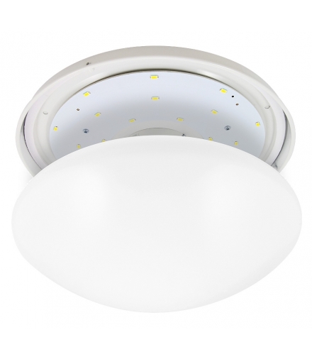 PLAFON LED Z MIKROFALOWYM CZUJNIKIEM RUCHU EL HOME MVL-06B7 v.2 - 12W, 4000K, LED 5730