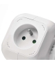 Przedłużacz - kostka 1,9 m / 4 gniazda / biały / PVC / z USB portem / 1 mm2 EMOS P04119U