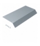 tehalit.AK Pokrywa kanału napodł 1-str skos dł. 400mm 150x40mm stal Hager AKB41500401