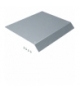 tehalit.AK Pokrywa kanału napodł 1-str skos dł. 400mm 300x40mm stal Hager AKB43000401