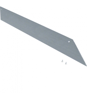 tehalit.AK Końcówka 1-str skos pokrywy 400X70mm stal Hager AKE4000701