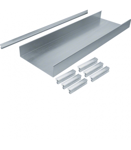 tehalit.AK Podstawa kanału napodł 1-str skos pokrywy 250x70mm stal Hager AKU2500701