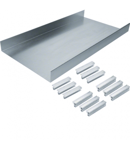 tehalit.AK Podstawa kanału napodł 2-str skos pokrywy 400x70mm stal Hager AKU4000702