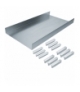 tehalit.AK Podstawa kanału napodł 2-str skos pokrywy 400x70mm stal Hager AKU4000702