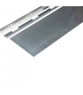 tehalit.BKB Pokrywa kanału pełna 250x85mm stal Hager BKB250852G