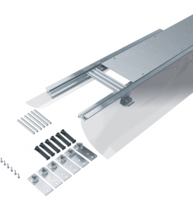 tehalit.BK Kanał współpoziomy boczna folia ochronna BKF 200x(145-190)mm stal Hager BKF200145