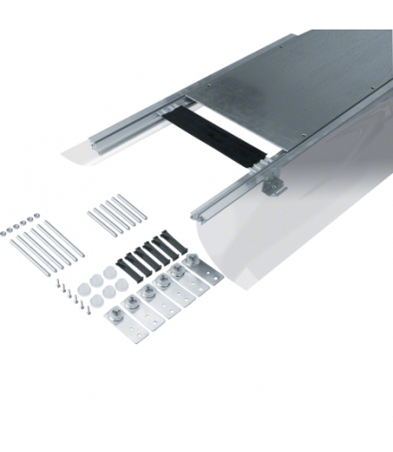 tehalit.BK Kanał współpoziomy boczna folia ochronna BKF 350x(65-110)mm stal Hager BKF350065