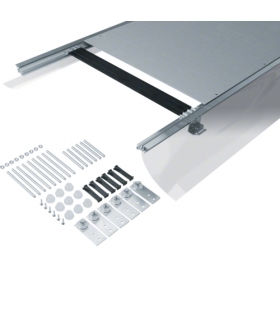 tehalit.BK Kanał współpoziomy boczna folia ochronna BKF 600x(45-70)mm stal Hager BKF600045