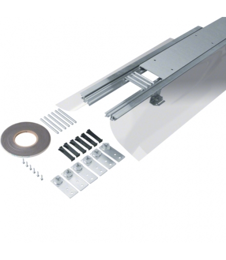 tehalit.BK Kanał współpoziomy boczna folia ochronna BKFD 150x(65-110)mm stal Hager BKFD150065