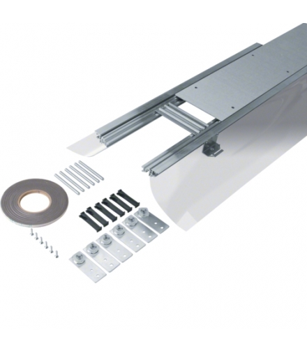 tehalit.BK Kanał współpoziomy boczna folia ochronna BKFD 200x(65-110)mm stal Hager BKFD200065