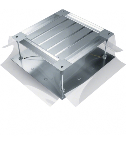 tehalit.UK Uniwersalna puszka podłogowa na płycie rozmiar 2 165-215mm stal Hager UDB2165215