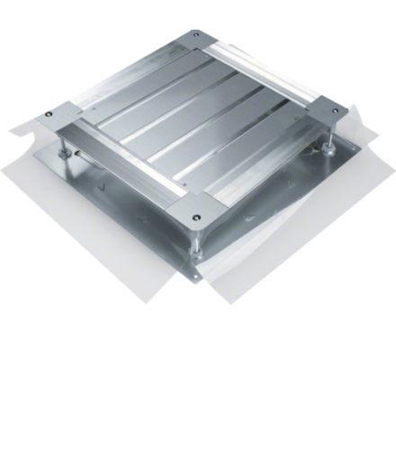 tehalit.UK Uniwersalna puszka podłogowa na płycie rozmiar 3 165-215mm stal Hager UDB3165215