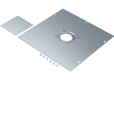 tehalit.UK Pokrywa montażowa dla UD roz.2 GBZ fi50mm stal ocynkowana Hager UDM2050GBZ