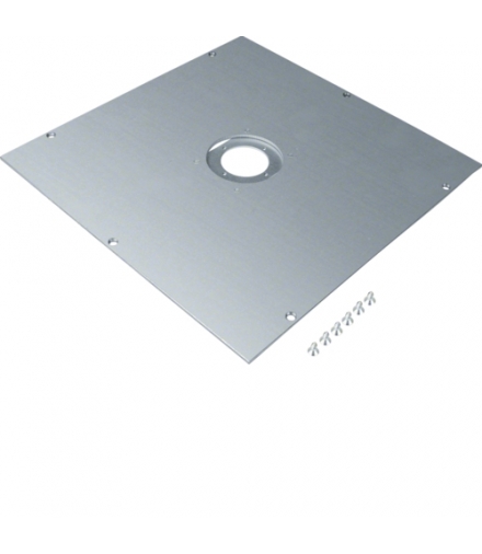tehalit.UK Pokrywa montażowa dla UD roz.3 GBZ fi50mm stal ocynkowana Hager UDM3050GBZ