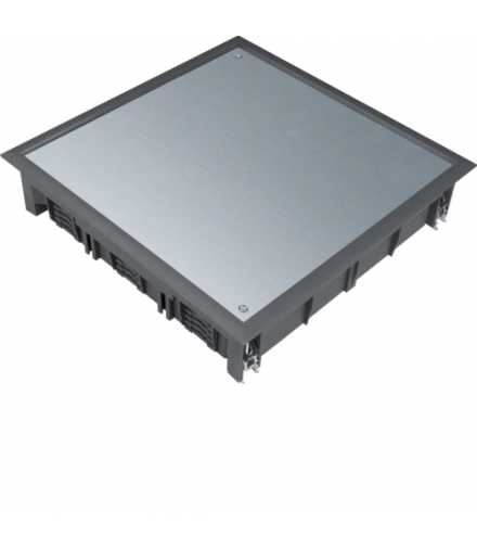 tehalit.VE-EE Pokrywa pełna VDQ12 244x244 wykładzina 5mm czarny PA Hager VDQ12059005