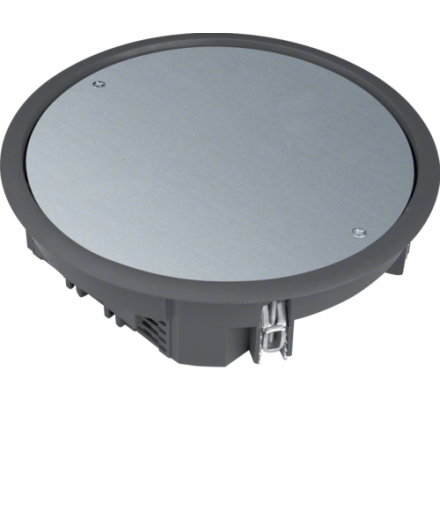 tehalit.VE-EE Pokrywa pełna VDR06 fi215 wykładzina 5mm czarny PA Hager VDR06059005