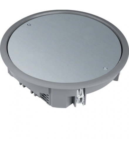 tehalit.VE-EE Pokrywa pełna VDR06 fi215 wykładzina 12mm stal szary PA Hager VDR06127011