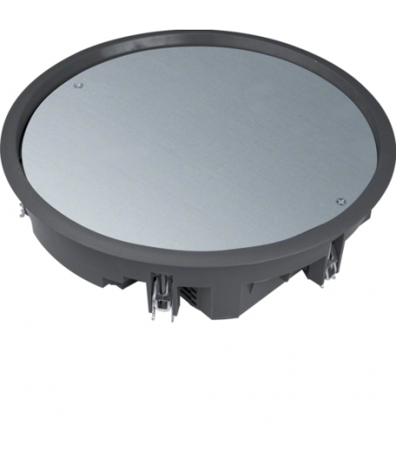 tehalit.VE-EE Pokrywa pełna VDR10 fi275 wykładzina 12mm czarny PA Hager VDR10129005