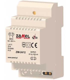 ZASILACZ IMPULSOWY ZIM-24/12