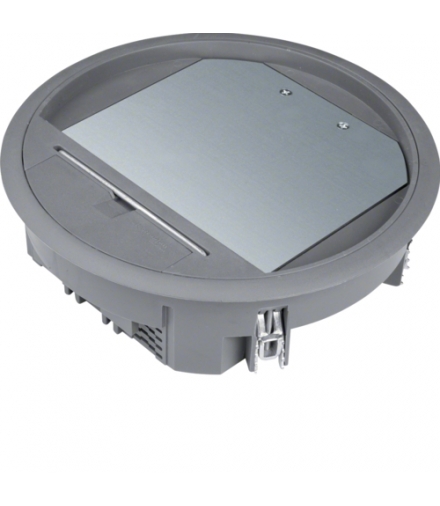 tehalit.VE-EE Pokrywa uchylna VR06 fi215 wykładzina 12mm stal szary PA Hager VR06127011