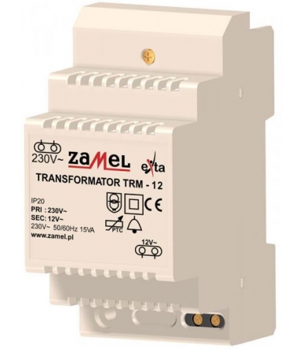 TRANSFORMATOR TRM-12 230/ 12V AC 15 VA