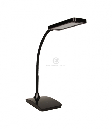 Lampka biurkowa TOPAZ LED, 6W, 22SMD, czarna