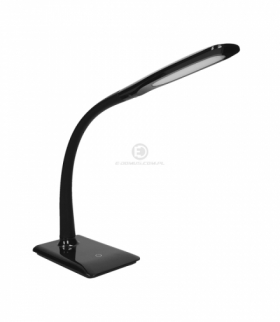 Lampka biurkowa JASPER LED, 7W, 16SMD, czarna