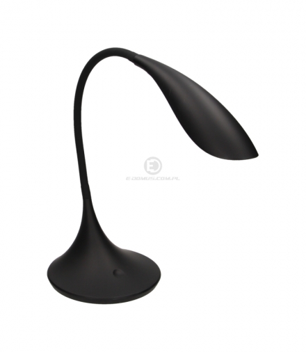 Lampka biurkowa CIRRUS LED, 4,5W, 15SMD, czarna