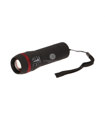 Latarka LED z zoomem 1W, 60lm