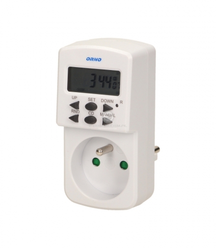 Programator czas. elektroniczny 1800W, 8(1)A