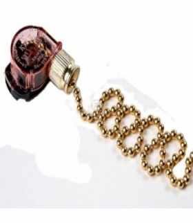 Wyłącznik pociągany, złoty