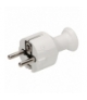 Wtyczka prosta rozb. Uni-Schuko 2P+Z 16A, biały Orno WT-40/BIAŁY