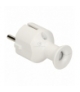 Wtyczka prosta rozb. Uni-Schuko 2P+Z 16A, biały Orno WT-40/BIAŁY
