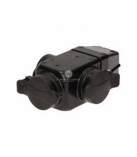 Rozgałęźnik trójgniazdowy, 3x2P+Z, 250V~16A, IP44
