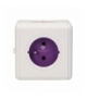 Rozgałęźnik Power Cube ReWirable USB + 4 wtyczki US, EU, UK, AU