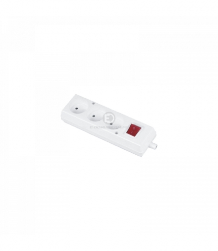 Gniazdo wtycz przen.3x2P z wyłącz.rozb 16A 250V Orno GN-360WS