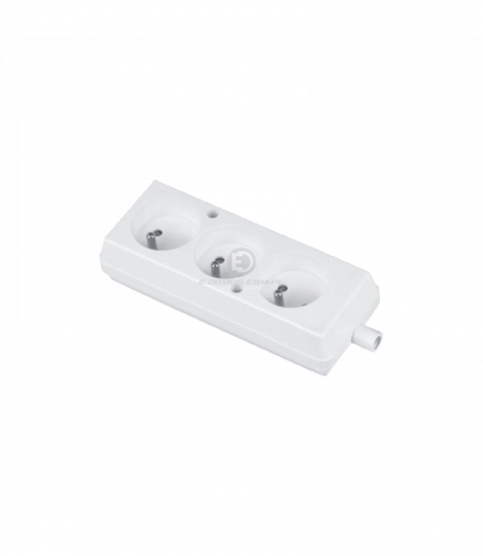 Gniazdo wtycz.przen.3x2P+Z rozb.16A 250V Orno GN-370