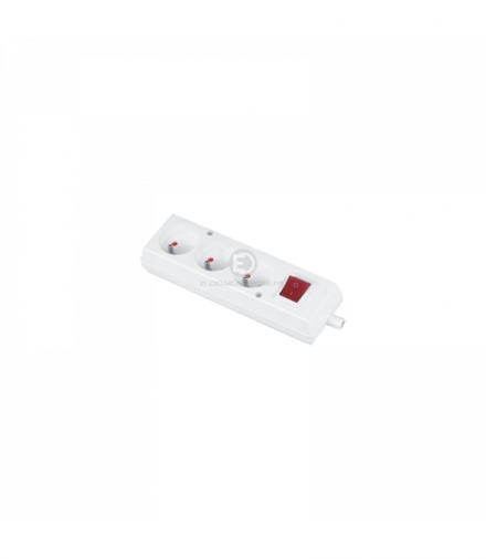 Gniazdo wtycz.przen.3x2P+Z z wyłą.i przesł16A 250V Orno GN-370WSP