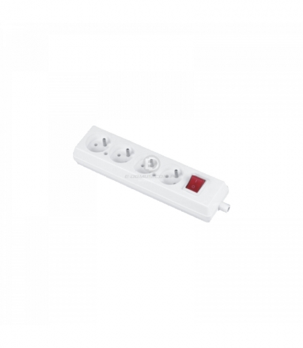 Gniazdo wtycz.przen.4x2P+Z z wyłą. rozb. 16A 250V Orno GN-470WS