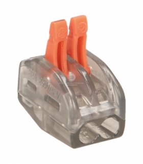 Szybkozłączka uniwers. z zaciskami 2-torowa,10szt Orno OR-SZ-8003/2