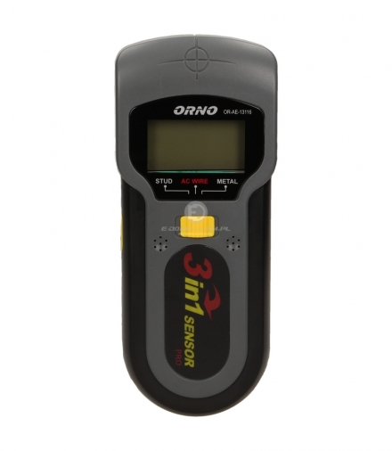 Detektor przewodów, drewna i metalu 3w1 z podświetleniem