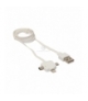 Ładowarka Power USB Cable 3w1 USB, Apple 8-pin, Micro USB, Mini USB iPhone
