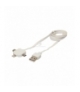 Ładowarka Power USB Cable 3w1 USB, Apple 8-pin, Micro USB, Mini USB iPhone